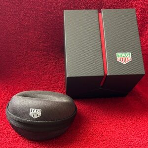 Tag Heuer Black and Red Watch Box Set
